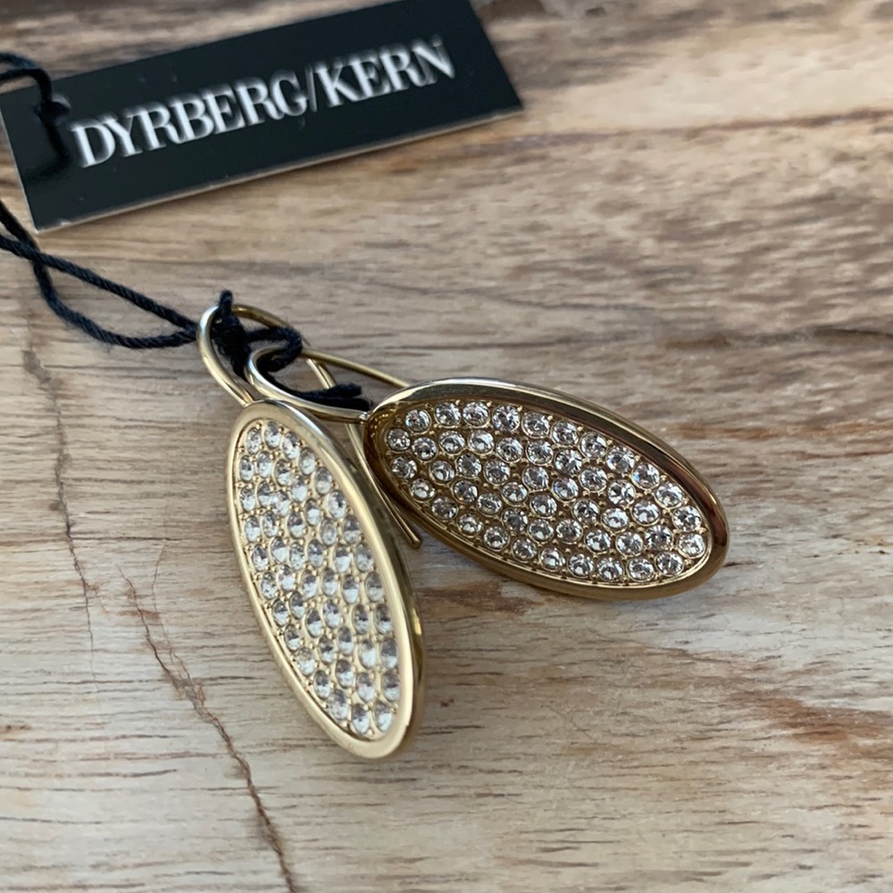 Dyrberg/Kern Nebula earrings with Swarovski crystals